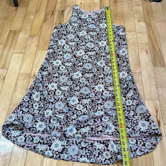 Lila Rose Floral Doible Layer Sheer Dress - Picture 6 of 9